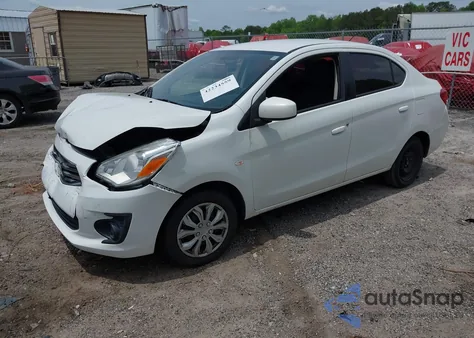 2017 Mitsubishi Mirage G4 Es z USA, uszkodzony, nr VIN ML32F3FJ6HHF08999